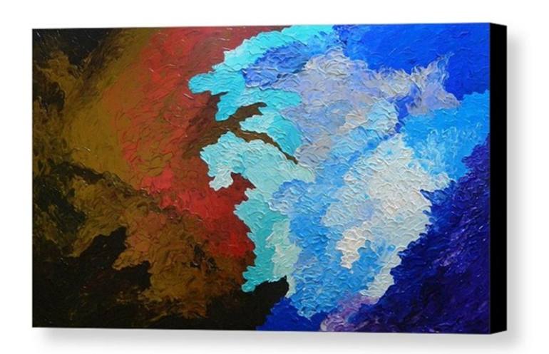 Original Abstract Painting by Liza Wheeler