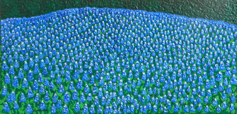Original Abstract Landscape Painting by Liza Wheeler