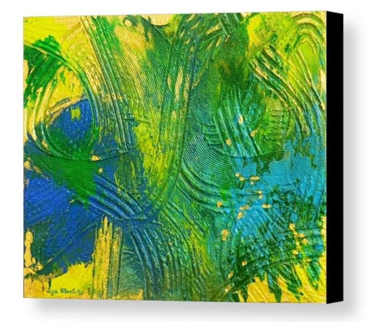 Original Impressionism Abstract Painting by Liza Wheeler