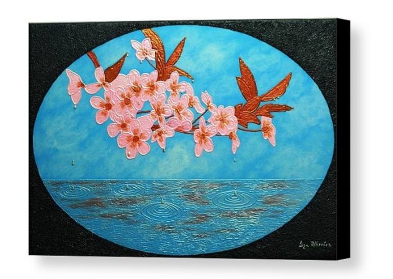 Original Floral Painting by Liza Wheeler