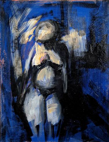Original Abstract Nude Paintings by Mari Niki