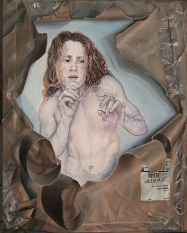 Original Figurative Men Painting by Thomas Acevedo