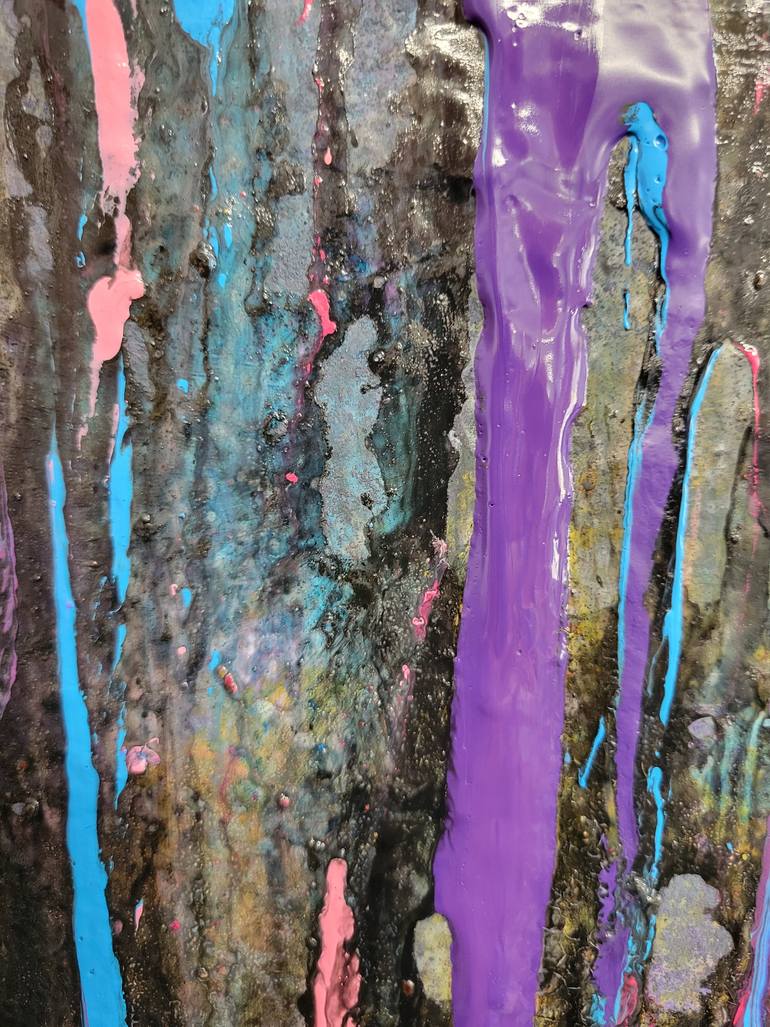 Original Abstract Expressionism Abstract Painting by Tandy Zeisler