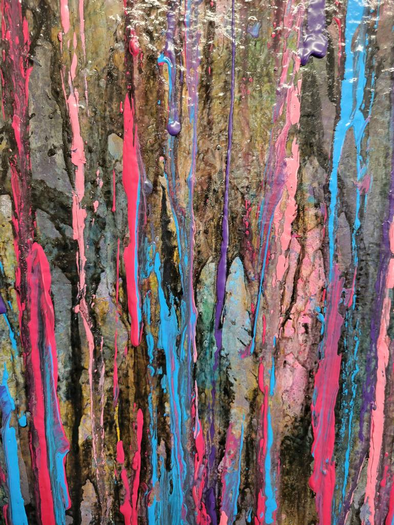 Original Abstract Expressionism Abstract Painting by Tandy Zeisler