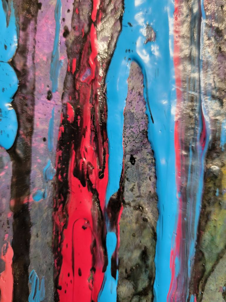 Original Abstract Expressionism Abstract Painting by Tandy Zeisler