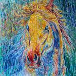 Horse of Flame and Silence. by Saimir Mullalli