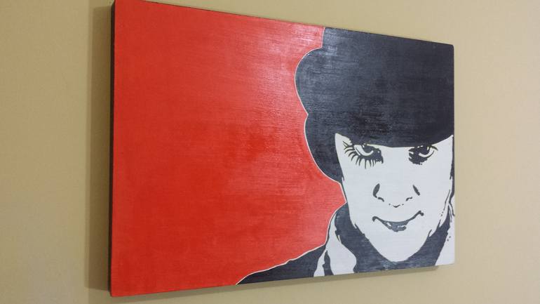 Original Pop Art Cinema Painting by Tadeo Cecotti