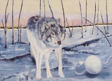 Original Conceptual Animal Paintings by Janice Gobey
