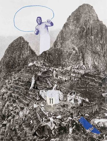 Print of Surrealism Places Collage by ana cano brookbank