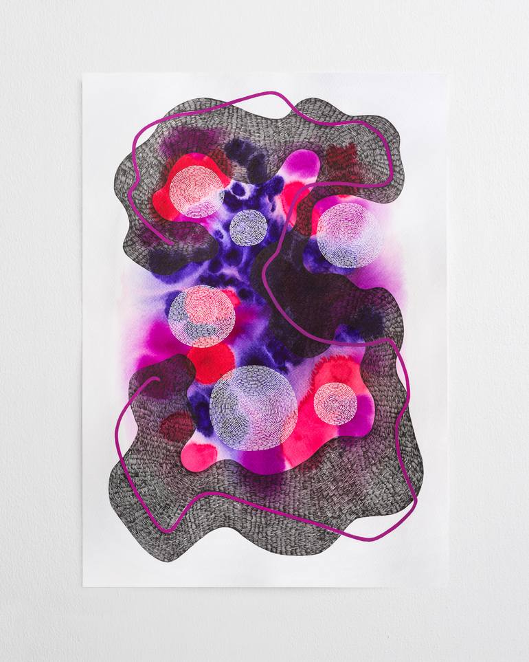 Original Abstract Painting by Vitalii Dumyn