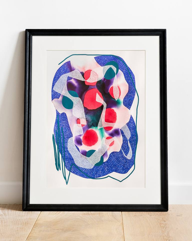 Original Abstract Painting by Vitalii Dumyn
