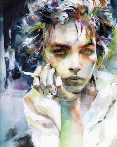 Original Fine Art Portrait Paintings by Ko byung jun