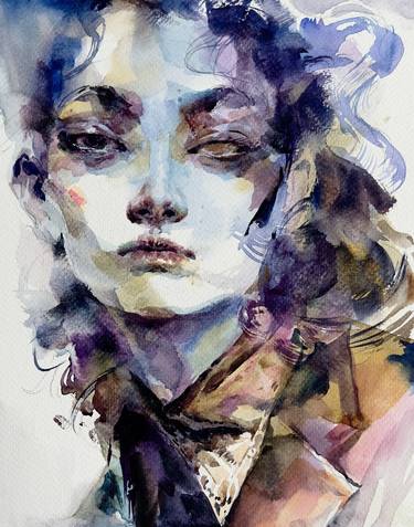 Original Fine Art Portrait Paintings by Ko byung jun