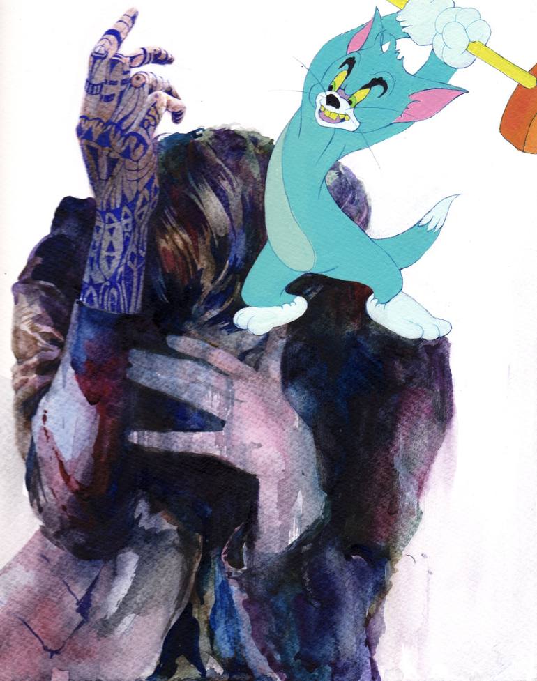 Original Contemporary Men Paintings by Ko Byung Jun