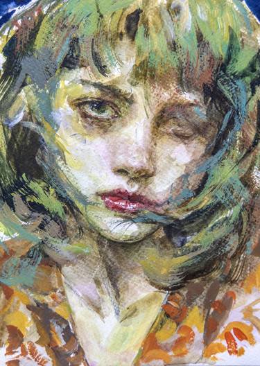 Original Contemporary People Paintings by Ko Byung Jun