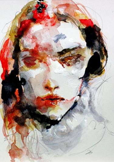 Original Fine Art Portrait Paintings by Ko byung jun