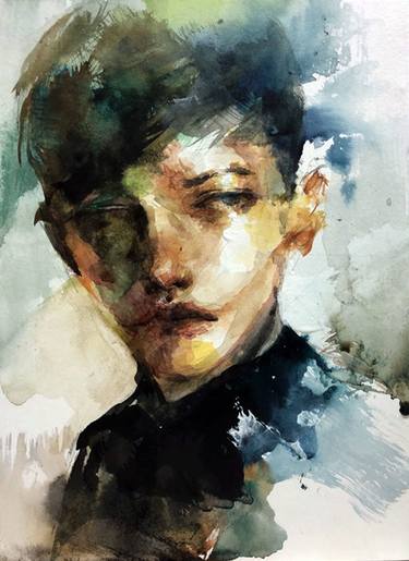 Print of Portrait Paintings by Ko byung jun