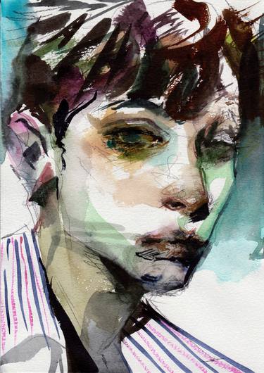 Print of Fine Art Portrait Paintings by Ko byung jun