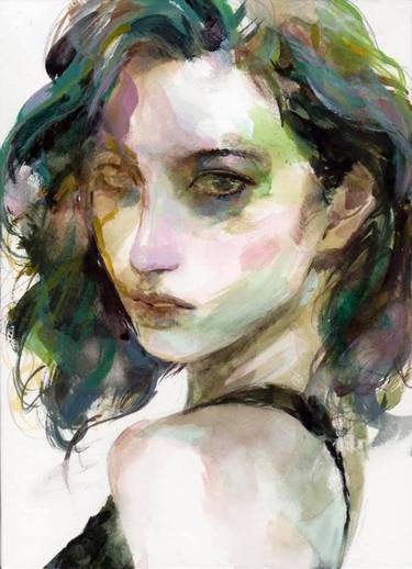 Original Fine Art Portrait Paintings by Ko byung jun