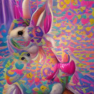 Collection Bad Bunny Psychedelic