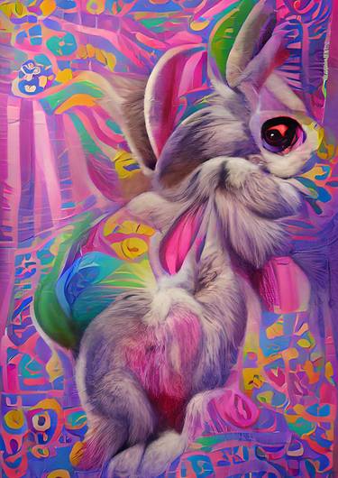 #8 Bad Bunny Psychedelic thumb