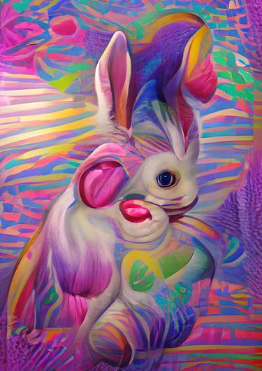 #9 Bad Bunny Psychedelic thumb