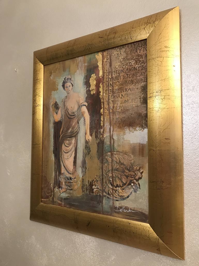 Original Classical mythology Painting by Aria Dellcorta