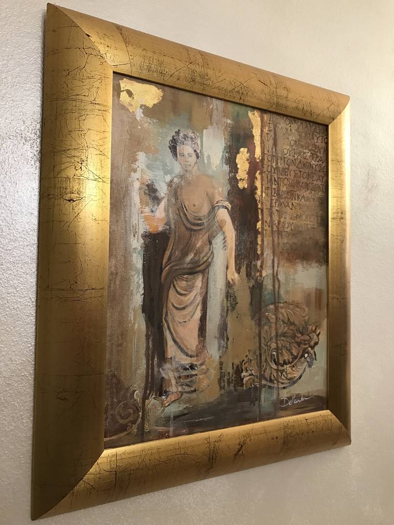 Original Classical mythology Painting by Aria Dellcorta
