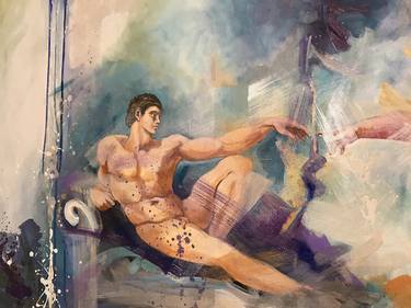 Original Nude Paintings by Aria Dellcorta