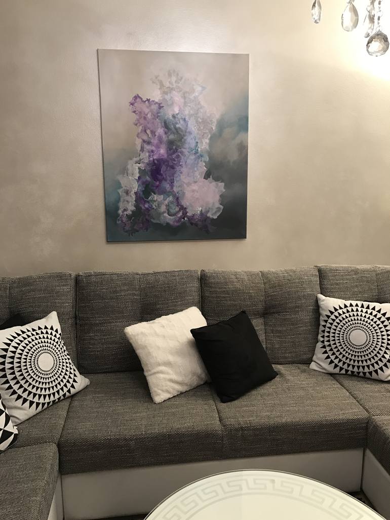 Original Modern Abstract Painting by Aria Dellcorta