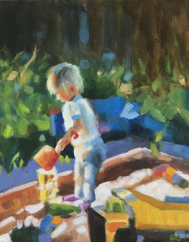 Print of Children Paintings by Rebekah Griffith