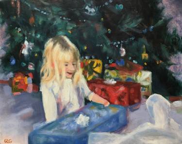 Print of Figurative Children Paintings by Rebekah Griffith