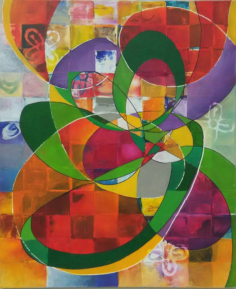 Original Expressionism Abstract Painting by Carla Armour
