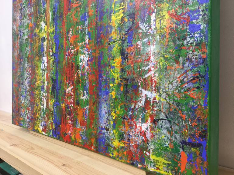Original Abstract Expressionism Abstract Painting by Carla Armour