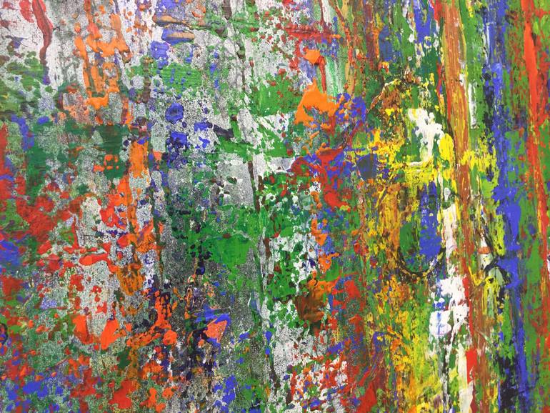 Original Abstract Expressionism Abstract Painting by Carla Armour