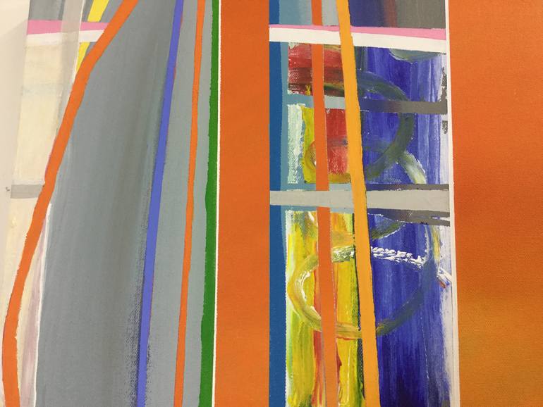 Original Abstract Expressionism Abstract Painting by Carla Armour