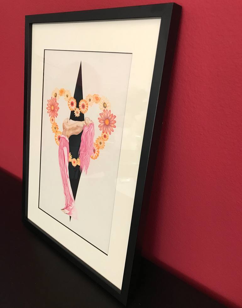 Original Figurative Women Drawing by Nikki Dance