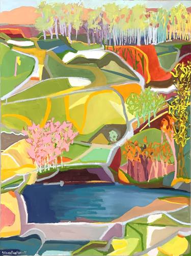 Saatchi Art Artist Steven Page Prewitt; Paintings, “Demo 2 From Elk River Club Reimagined 2023” #art