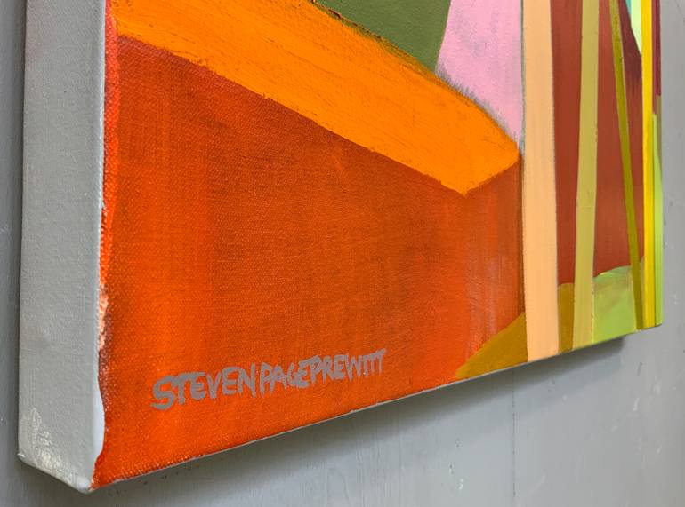 Original Abstract Expressionism Abstract Painting by Steven Page Prewitt