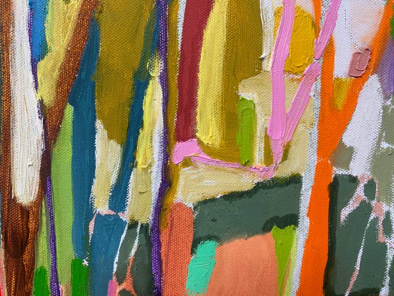 Original Abstract Expressionism Abstract Painting by Steven Page Prewitt