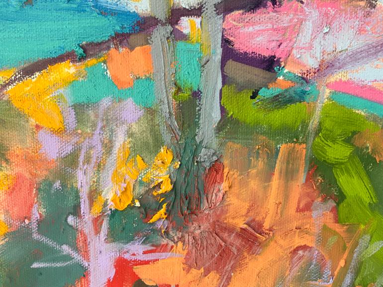 Original Abstract Expressionism Abstract Painting by Steven Page Prewitt