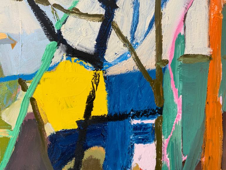 Original Abstract Expressionism Abstract Painting by Steven Page Prewitt