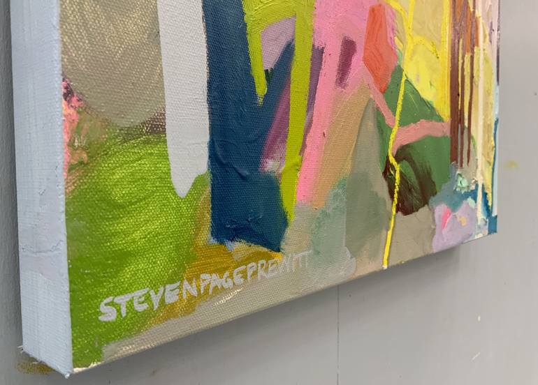 Original Abstract Expressionism Abstract Painting by Steven Page Prewitt