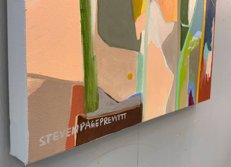 Original Abstract Expressionism Abstract Painting by Steven Page Prewitt