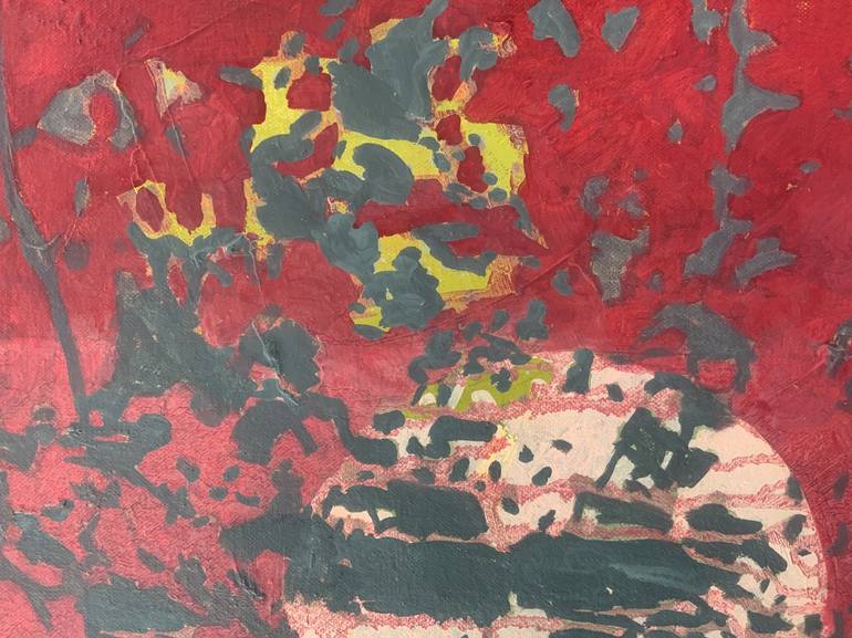 Original Abstract Expressionism Abstract Painting by Steven Page Prewitt