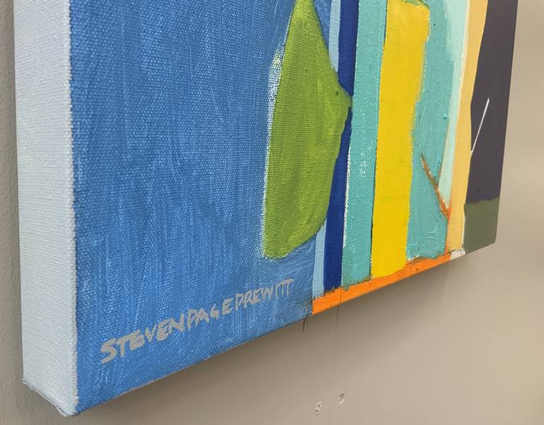 Original Abstract Expressionism Abstract Painting by Steven Page Prewitt