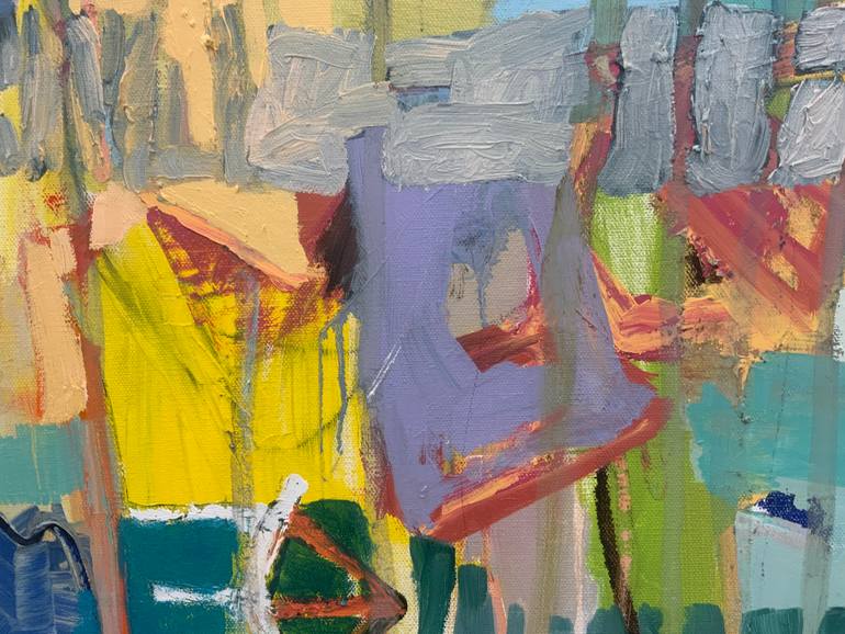 Original Abstract Expressionism Abstract Painting by Steven Page Prewitt