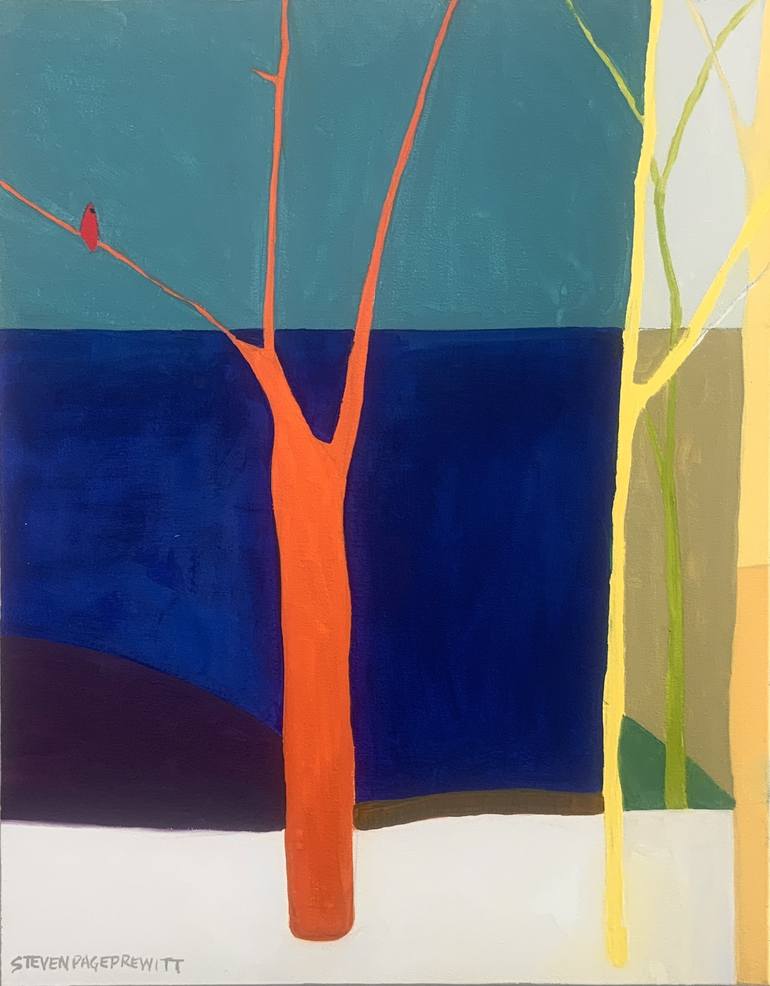 Original Abstract Expressionism Abstract Paintings by Steven Page Prewitt