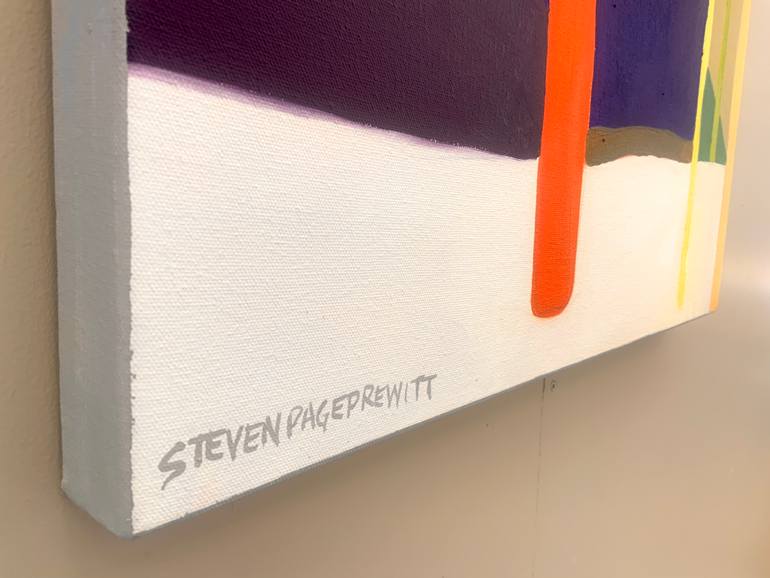 Original Abstract Expressionism Abstract Painting by Steven Page Prewitt