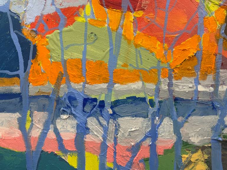 Original Abstract Expressionism Abstract Painting by Steven Page Prewitt